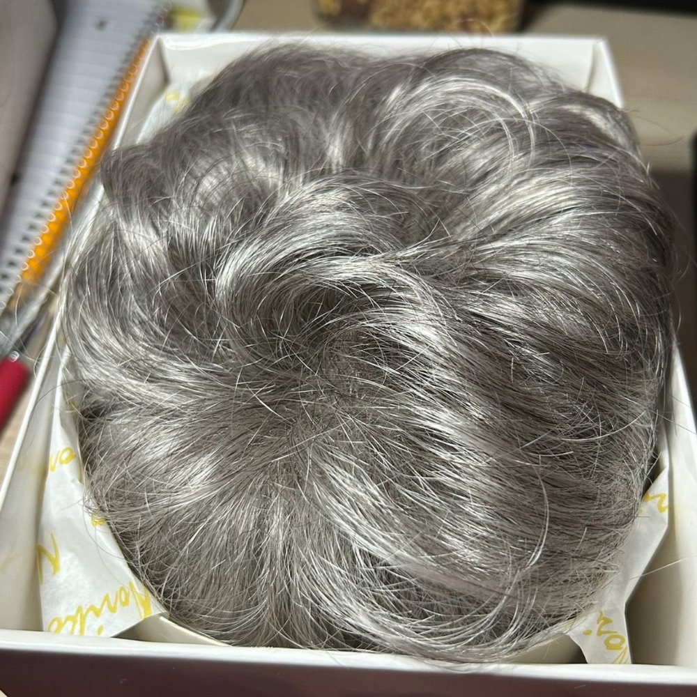NWoT Silver to the ear hairpiece